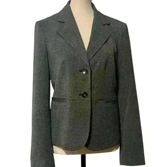 Charter Club Jackets & Blazers - Charter Club Women’s size 6 black and white the Blaise’s, black buttons. Classic